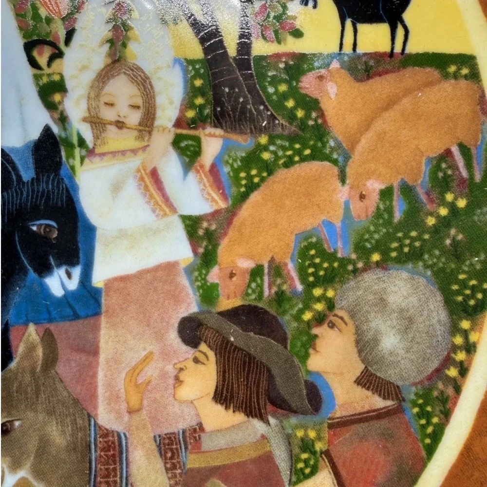 KonigsZelt Bavaria‎ Collector Plate The Adoration 1979 Heidi Keller Limited Ed